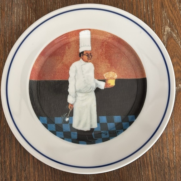 Williams Sonoma Chef Series Guy Buffet set of 6  Dessert/Salad Plate (60F) - Picture 5 of 14